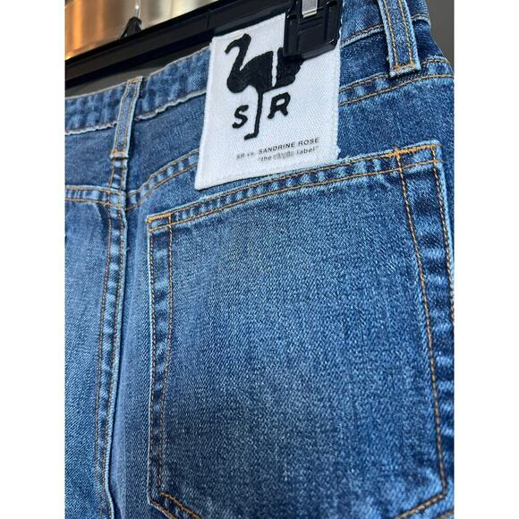 Sandrine Rose Straight Leg Jeans NWT indigo medium wash - Picture 4 of 6